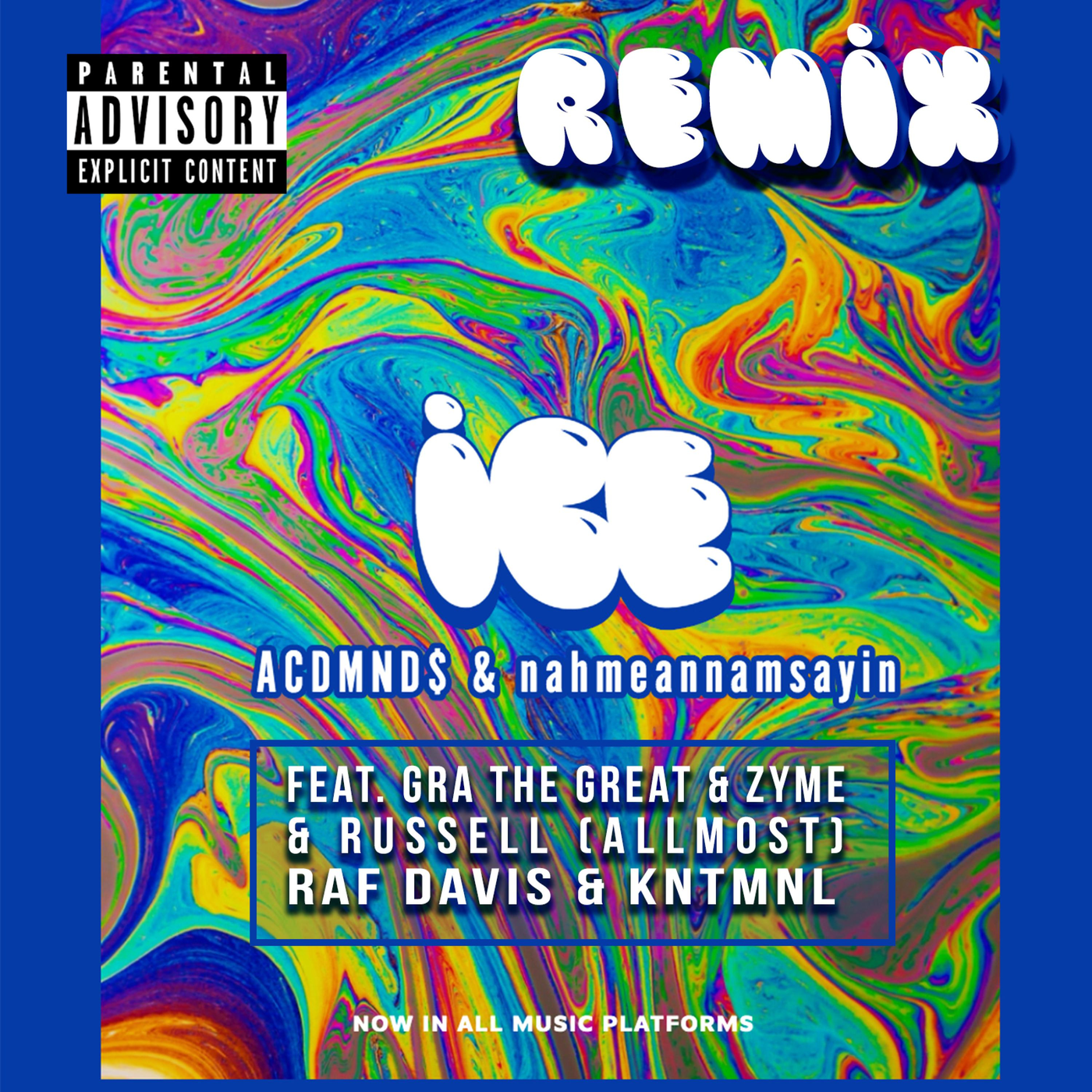 Ice feat. Grant Miller - Colder than Ice (Remixes).